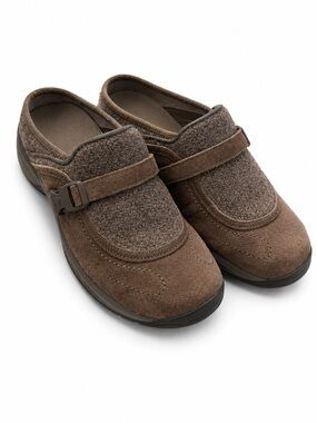 Merrell Stone Mary Jane Comfort Shoes Brown Women’s Size 10 Air Cushion
